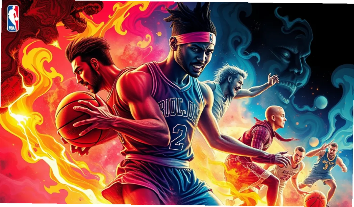 NBA斯隆挡拆教科书 示意图